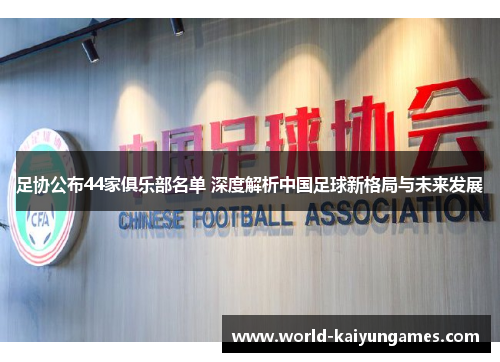 足协公布44家俱乐部名单 深度解析中国足球新格局与未来发展